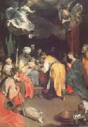 Barocci, Federico The Circumcision (mk05) oil on canvas